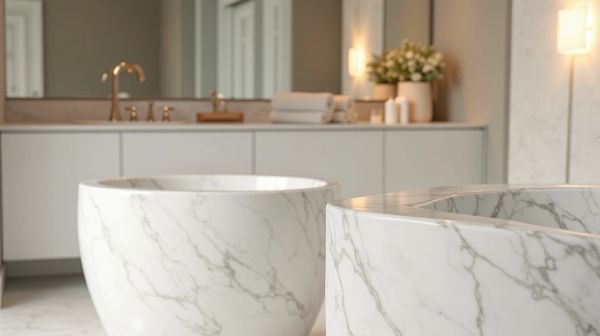 Quelle vasque à poser en marbre choisir pour votre salle de bain ?